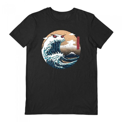 Front - Vincent Trinidad Unisex Adult The Great Monster Of Kanagawa T-Shirt
