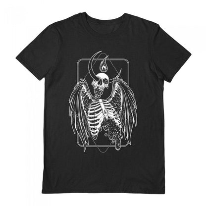 Black - Front - Von Kowen Unisex Adult Dark Angel Bringer Of Light T-Shirt