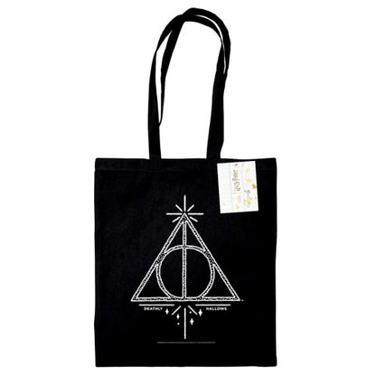 Front - Harry Potter Deathly Hallows Tote Bag
