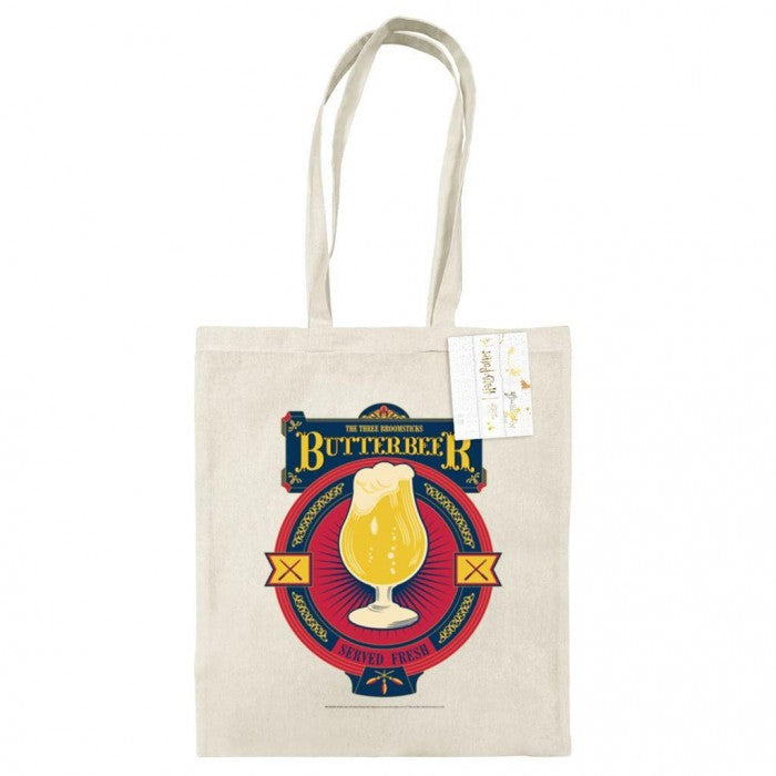 Front - Harry Potter Butterbeer Cream Tote Bag