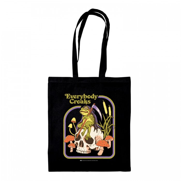 Front - Steven Rhodes Everybody Croaks Tote Bag