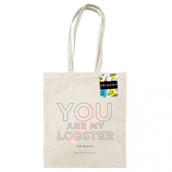 Front - Friends You´re My Lobster Tote Bag