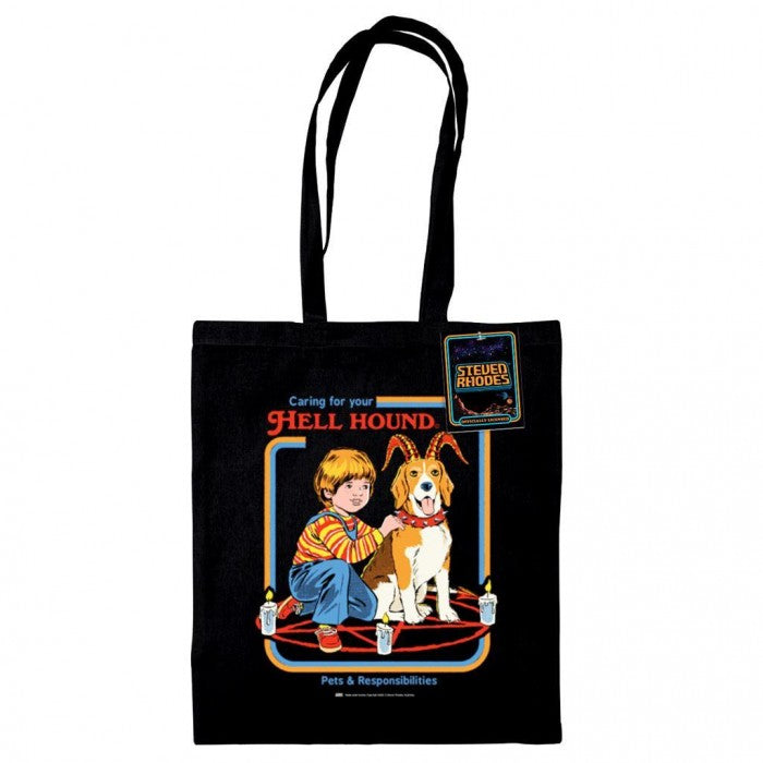 Front - Steven Rhodes Hell Hound Tote Bag