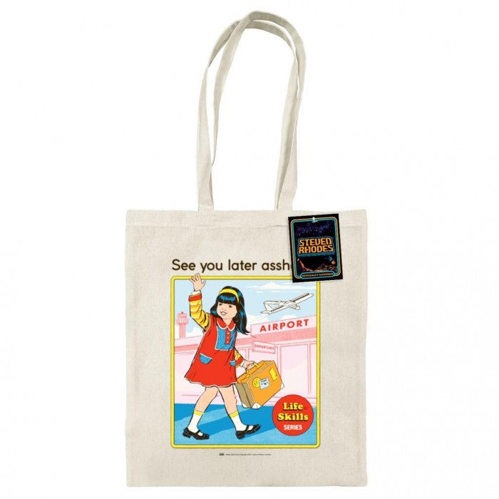 Front - Steven Rhodes See You Later Tote Bag