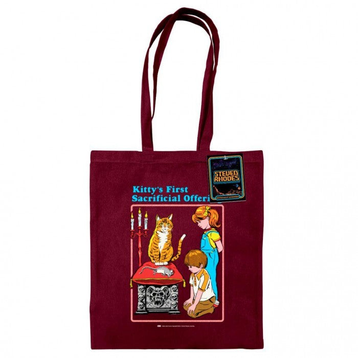 Front - Steven Rhodes Kitty´s First Offering Tote Bag