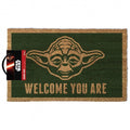 Front - Star Wars Yoda Door Mat