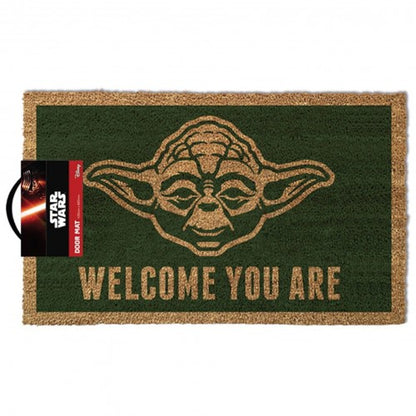 Front - Star Wars Yoda Door Mat