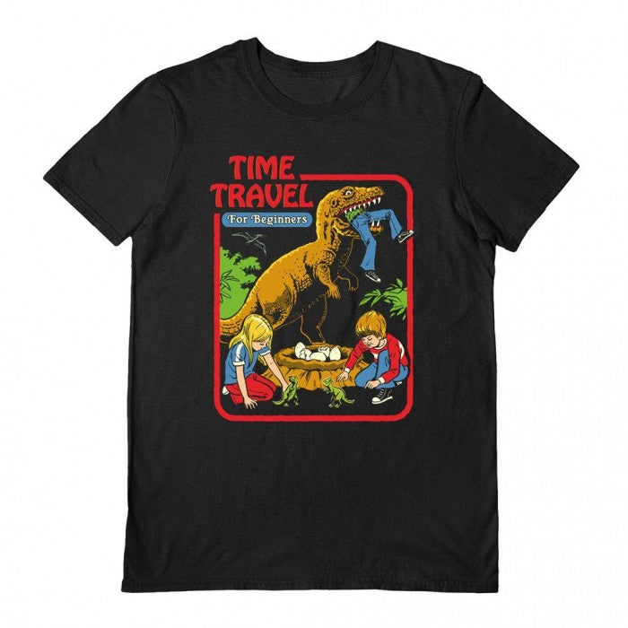 Front - Steven Rhodes Unisex Adult Time Travel T-Shirt