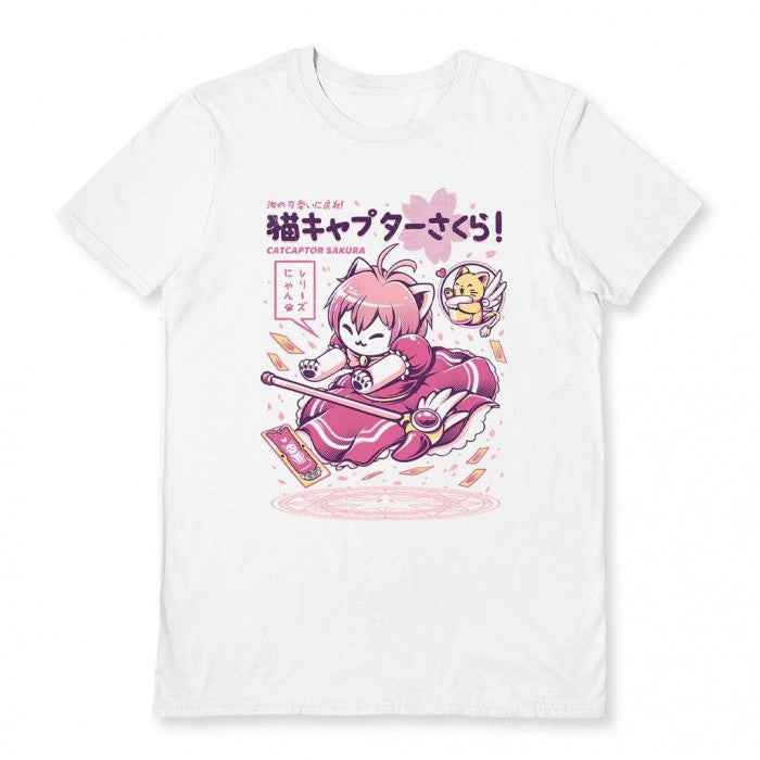 Front - Ilustrata Unisex Adult Catcaptor T-Shirt