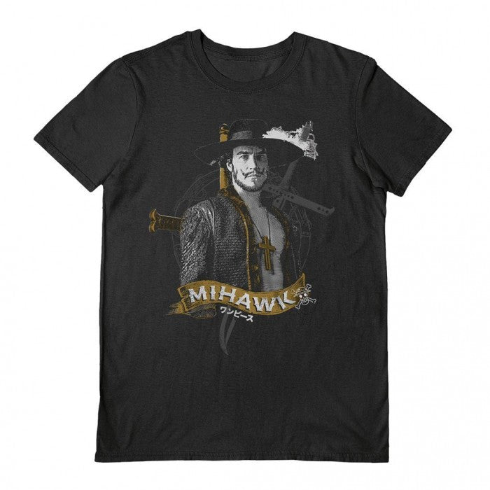 Front - One Piece Unisex Adult Dracule Mihawk T-Shirt