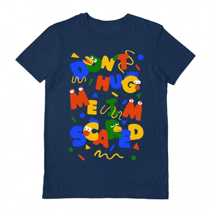 Front - Don´t Hug Me I´m Scared Unisex Adult Text T-Shirt