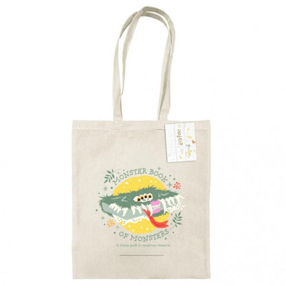Front - Harry Potter Monster Book Of Monsters Tote Bag