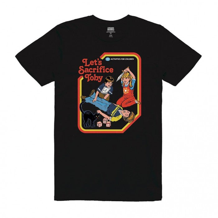Front - Steven Rhodes Unisex Adult Let´s Sacrifice Toby T-Shirt