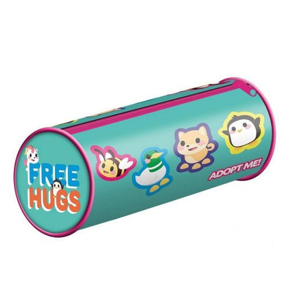 Front - Adopt Me Core Hello Love Hugs Barrel Pencil Case