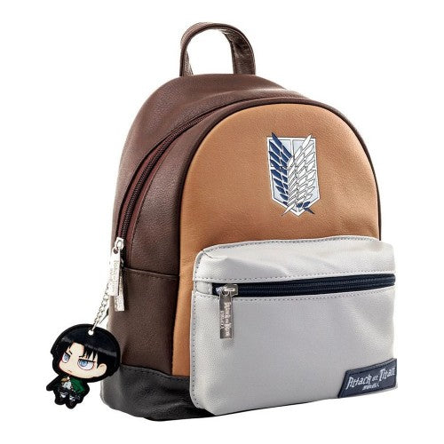 Front - Attack on Titan Season 3 Fashion Levi Ackerman Backpack