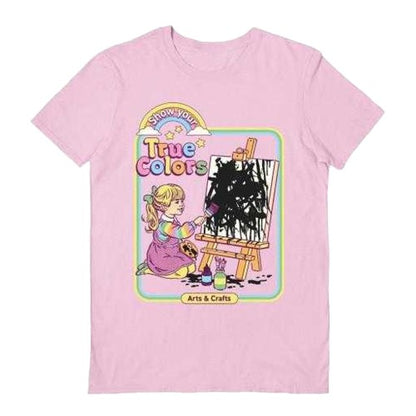 Front - Steven Rhodes Unisex Adult Show Your True Colours T-Shirt