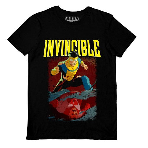 Front - Invincible Unisex Adult Reflection T-Shirt