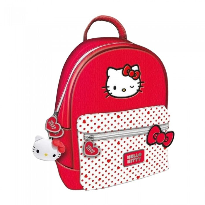 Front - Hello Kitty Polka Dot Backpack