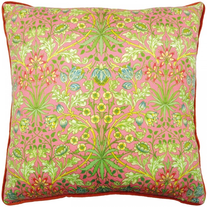 Front - William Morris Hyacinth Filled Cushion