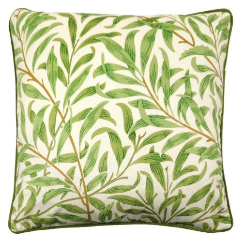 Front - William Morris Willow Bough Filled Cushion