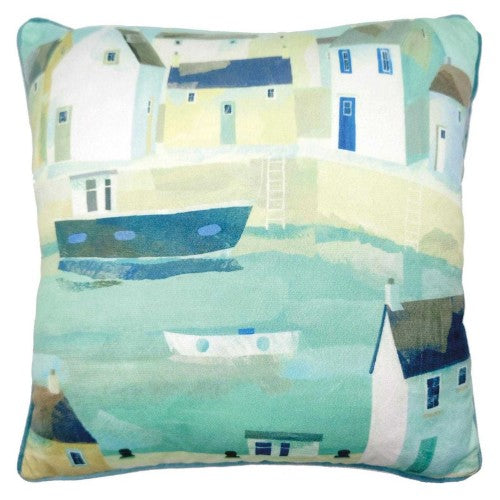 Front - Claire Henley Little Harbour Filled Cushion