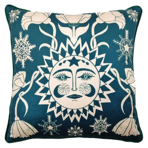 Front - Nina Pace Winter Solstice Filled Cushion