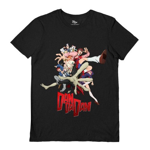 Front - Dandadan Unisex Adult Group T-Shirt