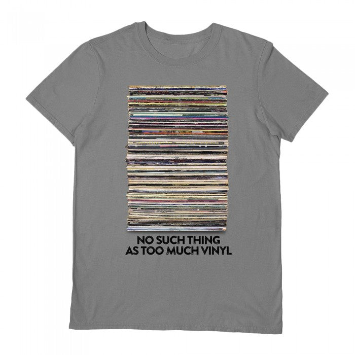 Front - Pyramid International Unisex Adult Too Much Vinyl T-Shirt