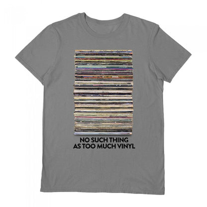 Front - Pyramid International Unisex Adult Too Much Vinyl T-Shirt