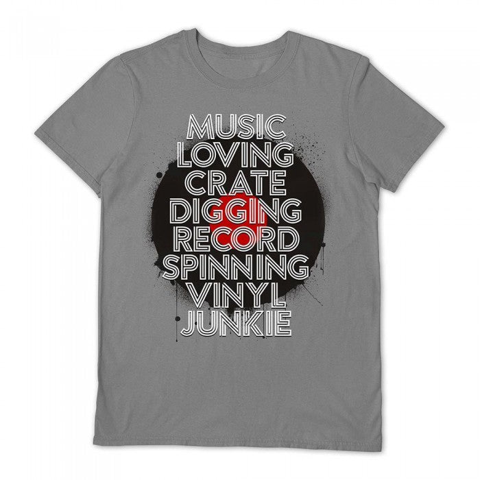 Front - Pyramid International Unisex Adult Music Loving Crate Digging T-Shirt