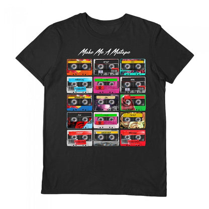 Front - Pyramid International Unisex Adult Make Me A Mixtape T-Shirt