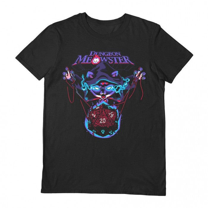 Front - Vo Maria Unisex Adult Threadless Dungeon Meowster T-Shirt