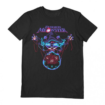 Front - Vo Maria Unisex Adult Threadless Dungeon Meowster T-Shirt