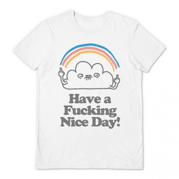 Front - Vo Maria Unisex Adult Have A Fucking Nice Day T-Shirt