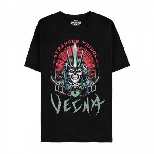 Front - Stranger Things Unisex Adult Vecna Skull T-Shirt