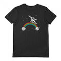 Front - Spacey Gracey Unisex Adult Space Skater Boy T-Shirt