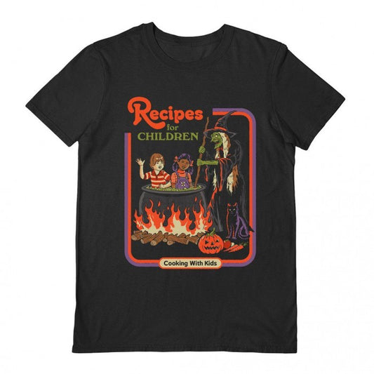 Front - Steven Rhodes Unisex Adult Recipes For Children T-Shirt