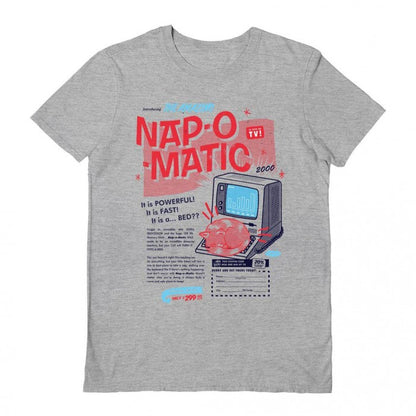 Front - Vo Maria Unisex Adult Nap O Matic T-Shirt