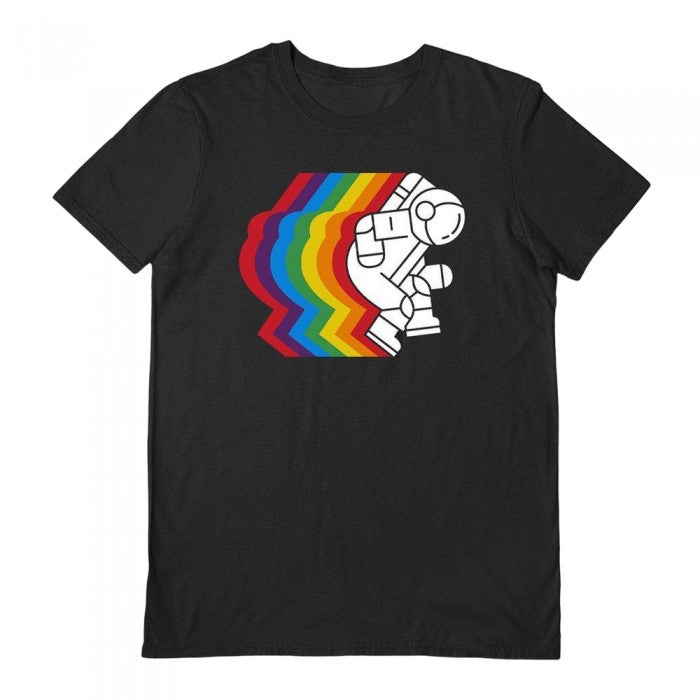 Front - Rocketmantees Unisex Adult Space Dance T-Shirt