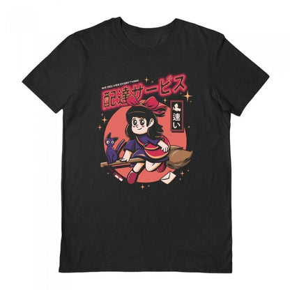 Front - Ilustrata Unisex Adult Delivery Service T-Shirt