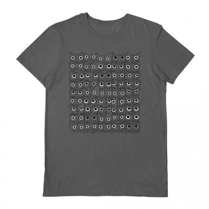 Front - Bulo Unisex Adult Cats T-Shirt