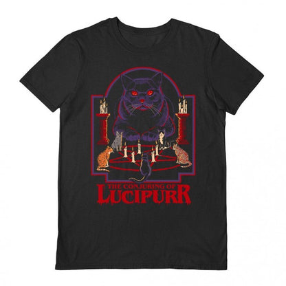 Front - Steven Rhodes Unisex Adult The Conjuring Of Lucipurr T-Shirt