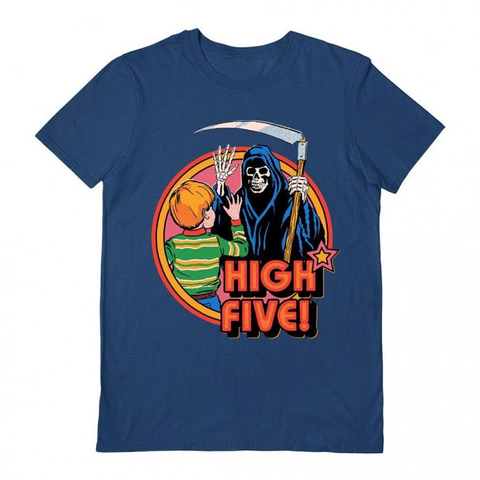 Front - Steven Rhodes Unisex Adult High Five T-Shirt