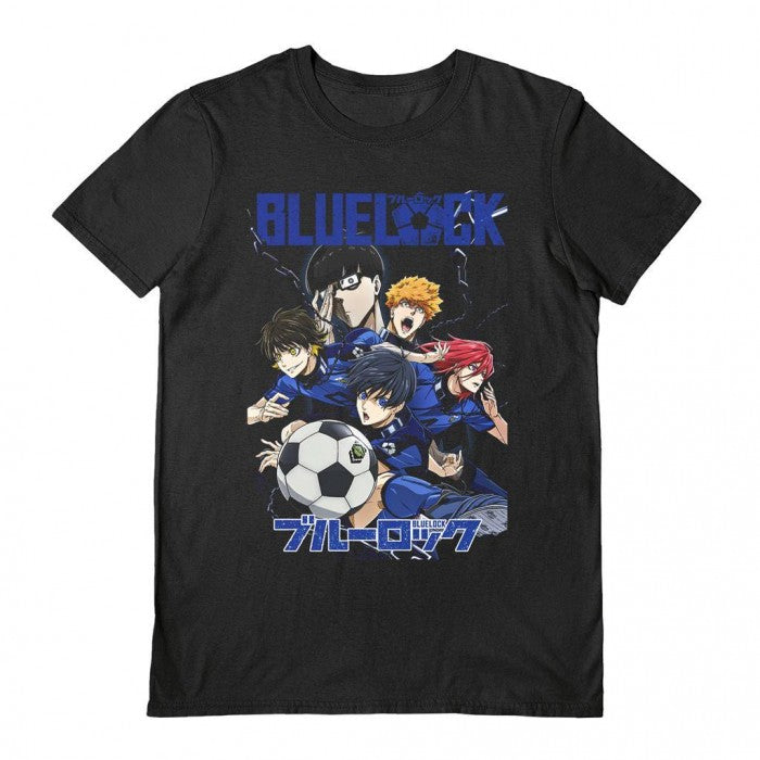 Front - Blue Lock Unisex Adult Team In Chains T-Shirt