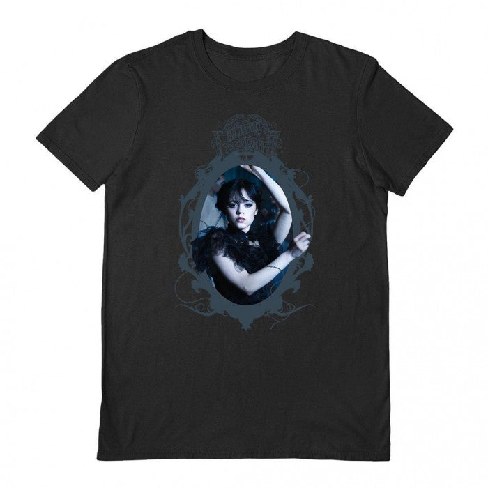Front - Wednesday Unisex Adult Dance T-Shirt