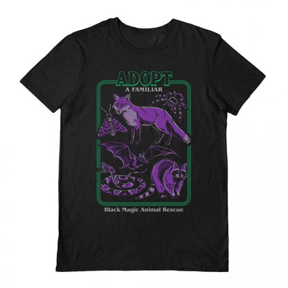 Front - Steven Rhodes Unisex Adult Adopt A Familiar Part 2 T-Shirt