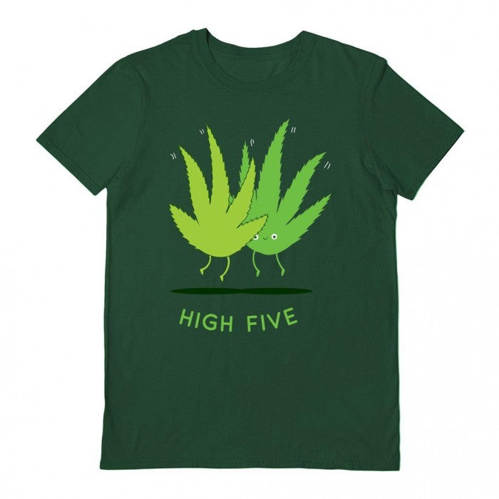 Front - Agrimony Unisex Adult High Five T-Shirt