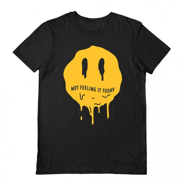 Front - Letter Shoppe Unisex Adult Not Feeling It Today T-Shirt
