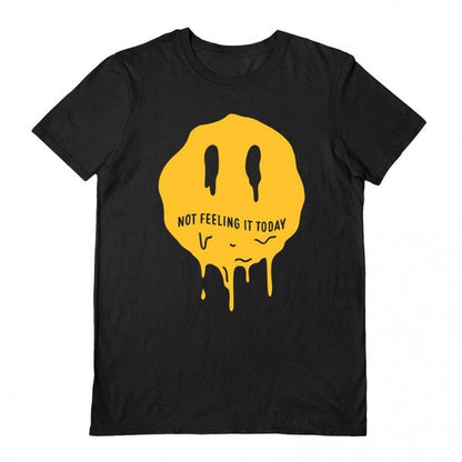 Front - Letter Shoppe Unisex Adult Not Feeling It Today T-Shirt
