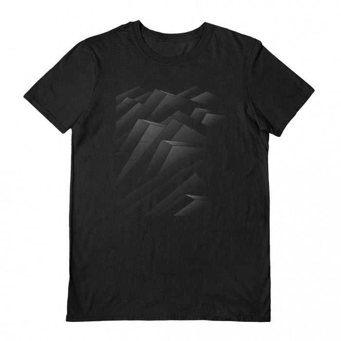 Front - Bulo Unisex Adult Isometric Waves T-Shirt
